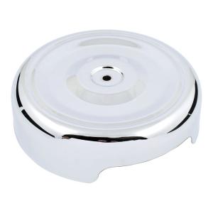 AIR CLEANER COVER, BOBBER STYLE. 8", CHROME