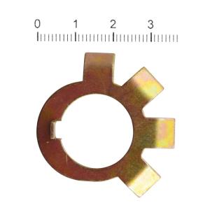 Lock tab washer, clutch hub nut