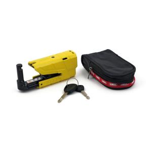 ABUS 8077 GRANIT DETECTO XPLUS DISC BRAKE LOCK. YELLOW.