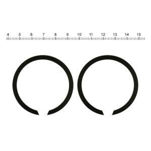 EXHAUST FLANGE RETAINING RINGS, JAMES