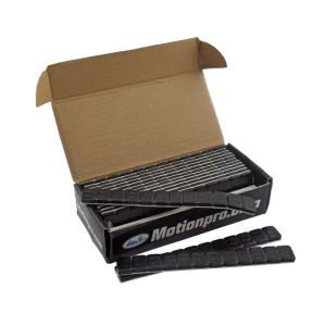 Black steel wheel weight