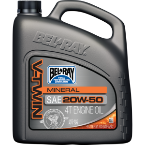 Bel-Ray V-Twin Mineral 20W-50 4L