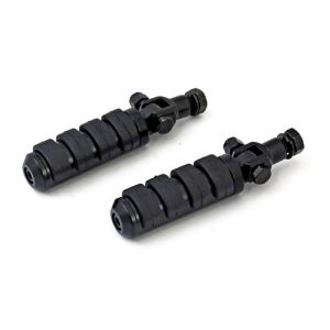 Comfort stud mount foot peg kit. 1/2-20. Black