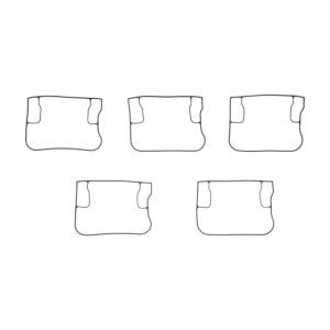 Upper rocker cover gasket. Rubber, Cometic