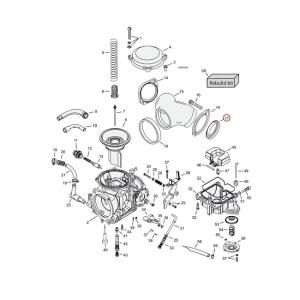 Manifold to cyl/head seal, Cometic.