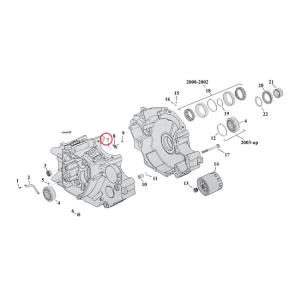 O-ring speedo sensor/cooling jet/oil line fitting, Cometic