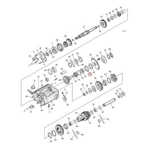 OIL SEAL TRANSMISSION MAINSHAFT. SINGLE LIP, COMETIC