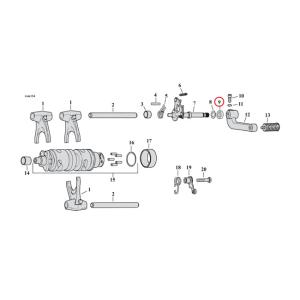 OIL SEAL, TRANSM. SHIFTER SHAFT, COMETIC