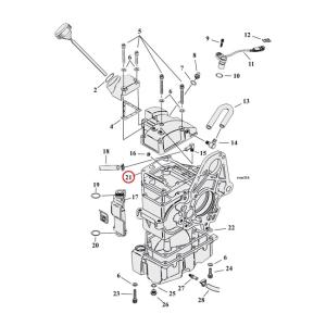 Transmission top cover gasket, .031" fiber Cometic,