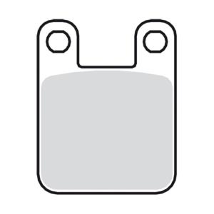 SBS BRAKE PADS STREET EXCEL SINTERED FRONT