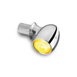 BULLET ATTO LED TURN SIGNAL CHROME ECE, KELLERMANN