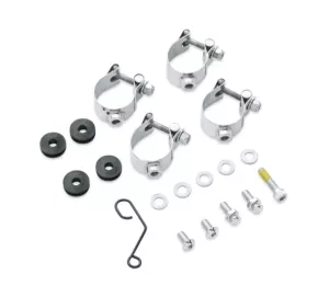 Docking Hardware for H-D Detachables Windshields, Harley-Davidson