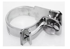 Clamp.2 pc.rear.exh.p