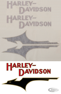 VINTAGE GAS TANK STICKERS, 1933 style