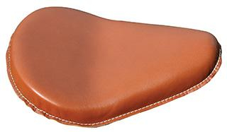 Solo Seat 9'' Brown Leather