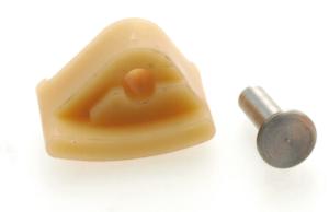 Cam Chain Tensioner. Pad and Pin for Twin Cam