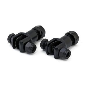 Passenger foot peg stud assembly. Black