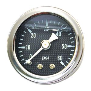 Oil pressure gauge, 'Carbon Face'