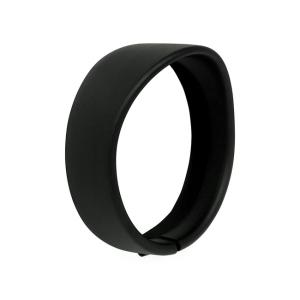 RECESSED TRIM RING WITH VISOR.5-3/4" HEADLAMP. BLACK WRINKLE