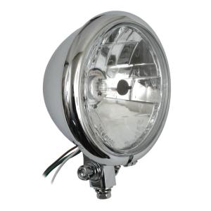 BATES STYLE  5 3/4 INCH PRISMIC HEADLAMP, H4