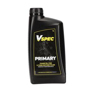 Vspec, primary chain case oil. 1 liter bottle