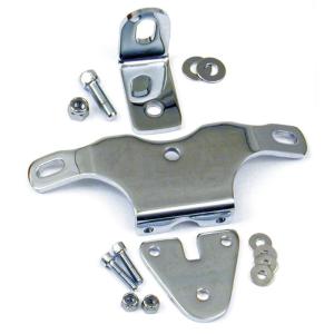 Motormount w/coil mount custom heavy duty. Chrome