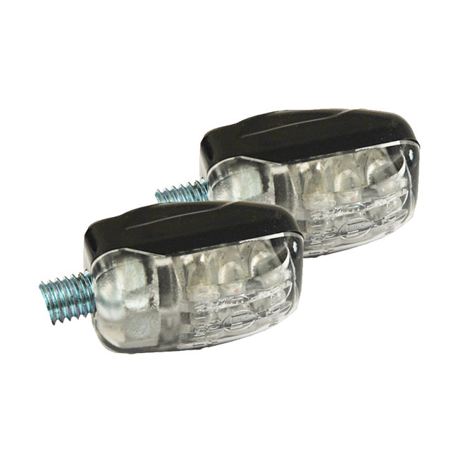 PICCO, MINI LED TURN SIGNALS. BLACK