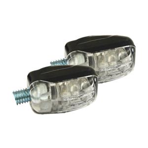 PICCO, MINI LED TURN SIGNALS. BLACK