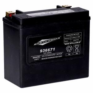 MCS, Standard Series - AGM sealed battery. 12v, 20ah. 320cca