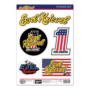 EVEL KNIEVEL STICKER SET