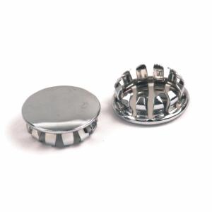 GW push-in plugs 3/4". Chrome