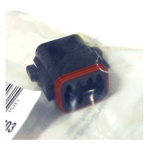 Sealed socket housing, Black 8 socket