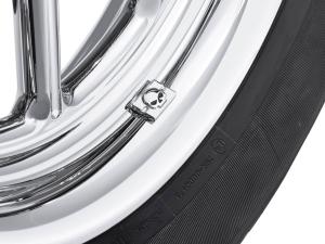 HD kromad hjulvikt Skull