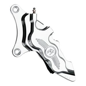 PM Brake Caliper 6 Piston Left front Polished