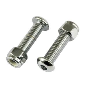 PM/RSD, Foot peg hardware kit. Chrome