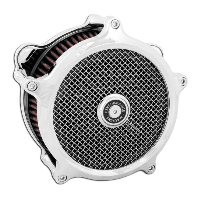 PM SUPER GAS INTERCHANGE AIR CLEANER CHROME