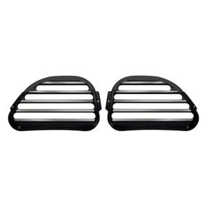 Covingtons, finned speaker covers. Black