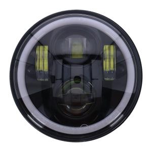 BRIGHT, 5.3/4" LED HEADLAMP UNIT. BLACK