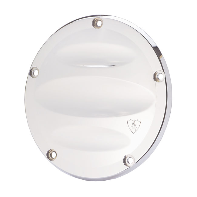 Arlen Ness Scalloped Derby Cover. Chrome