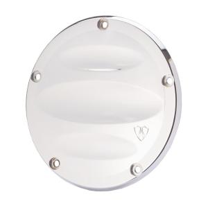 Arlen Ness Scalloped Derby Cover. Chrome