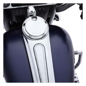 NESS BILLET FUEL DOOR, BEVELED