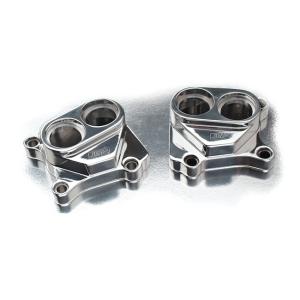 TWIN CAM BILLET TAPPET COVER SET. CHROME, JIMS
