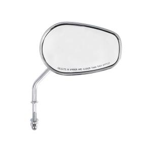 RIPTIDE TAPERED MIRROR SET, SHORT STEM. CHROME