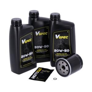 ENGINE OIL SERVICE KIT. 20W50 MINERAL, MCS