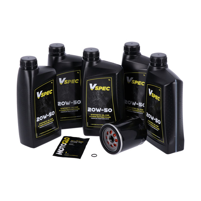 ENGINE OIL SERVICE KIT. 20W50 SYNTHETIC, MCS
