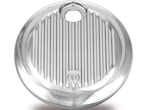 Grill Fuel Door Cover for Touring Chrome, Performance Machine