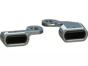 Stripe LED Turn Signal Aluminium Polished Light Smoke LED