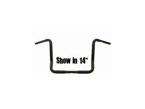 11" Dresser Ape Hanger Black Powder Coated Santee