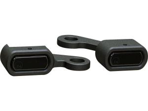 Stripe LED Turn Signal Black Powder Coated Light Smoke LED