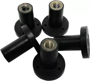 Klock Werks Gummi Vindrutemuttrar till 98-13 HD FLTR & FXRP